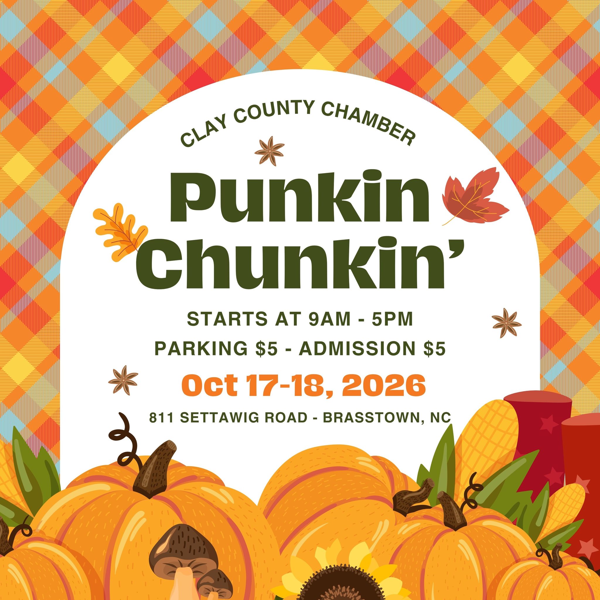 The **17th Annual Punkin Chunkin Festival** is returning to the Hayesville and Brasstown area for…